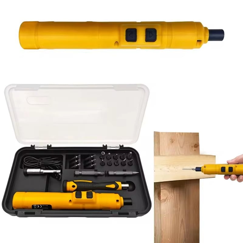 Electric Screwdriver Cordless Stick Screwdriver Battery Operated 3.6V Screwdriver Rechargeable Screwdriver Small