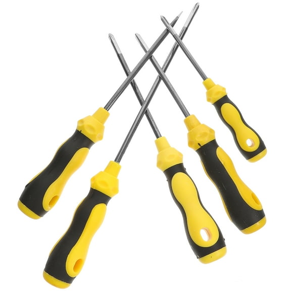 Raindrops Hand Tools Set Screwdriver Yellow Rubber 1 Set