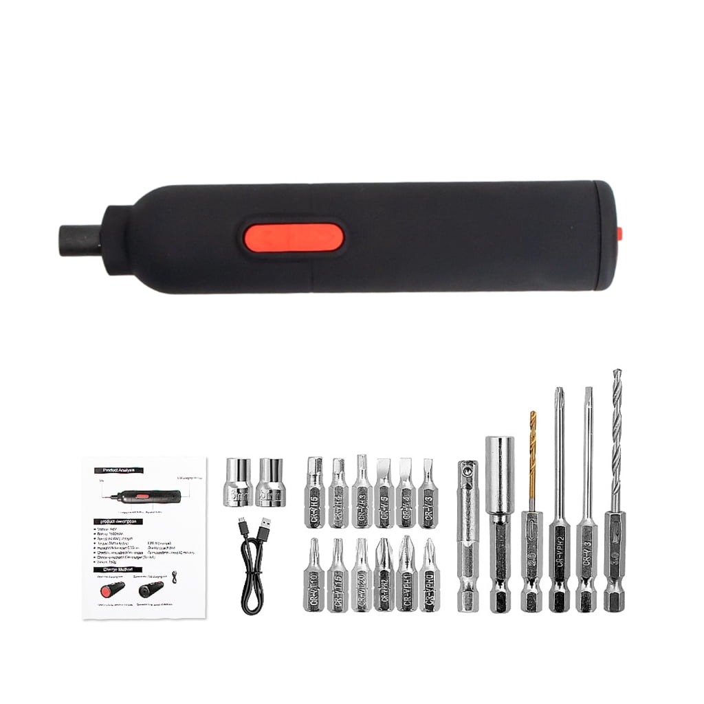 Electric Screwdriver Set 1300mAh Automatic Screwdriver for Electronics Camera Laptop Household Repair