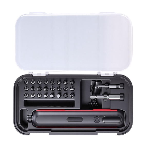 Electric Screwdriver Set 4V Power With 2000mAh Battery And 25 Accessories For Furniture Assembly Home Repairs
