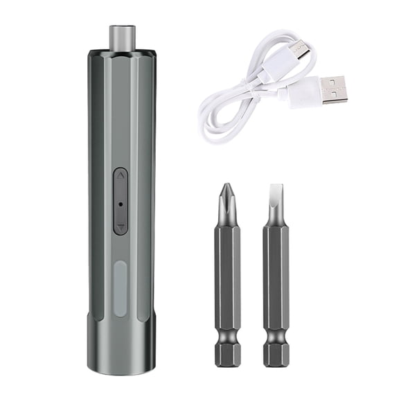 Electric Screwdriver Set, Type-C Rechargeables Cordless Screwdriver with LED Light, Auto & Manual Mode, Bits