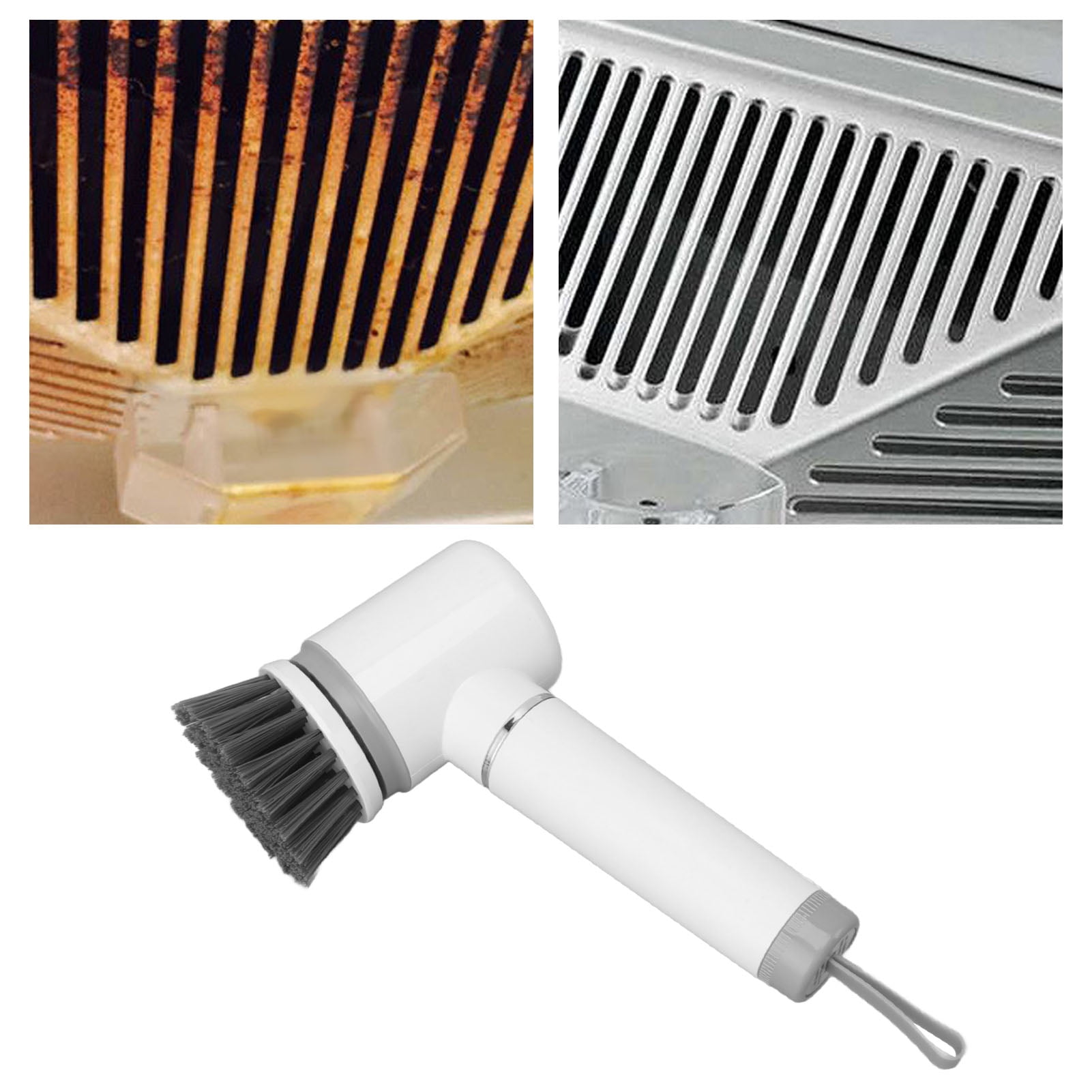 Electric Scrubber, ABS Nylon Dishwashing Brush Battery Operated