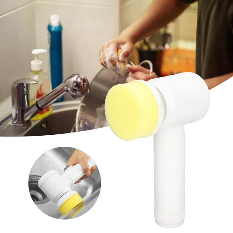 Electric Scrubber, Electric Cleaning Brush Rechargeable Cordless And  Portable Scrubber Kit Power Scrub Brush Handheld Shower Cleaner Brush For  Kitchen, Bathroom 
