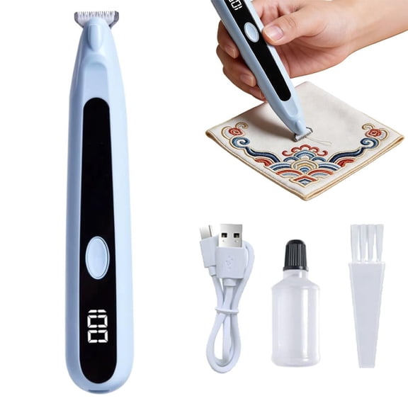 Electric Seam Ripper for Sewing, Portable Stitch Remover for Embroidery and Quilting, Professional Thread Eraser Tool for DIY Fabric Projects By CHENXSHUO