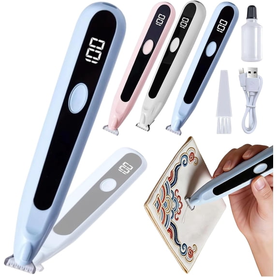 Electric Seam Ripper, Stitches Eraser for Embroidery, Seam Rippers Sewing Thread Eraser Embroidery Removal Tool, Professional Ripper Remover for Tailors Quilters Sewers Fiber Custom Makers Workshops