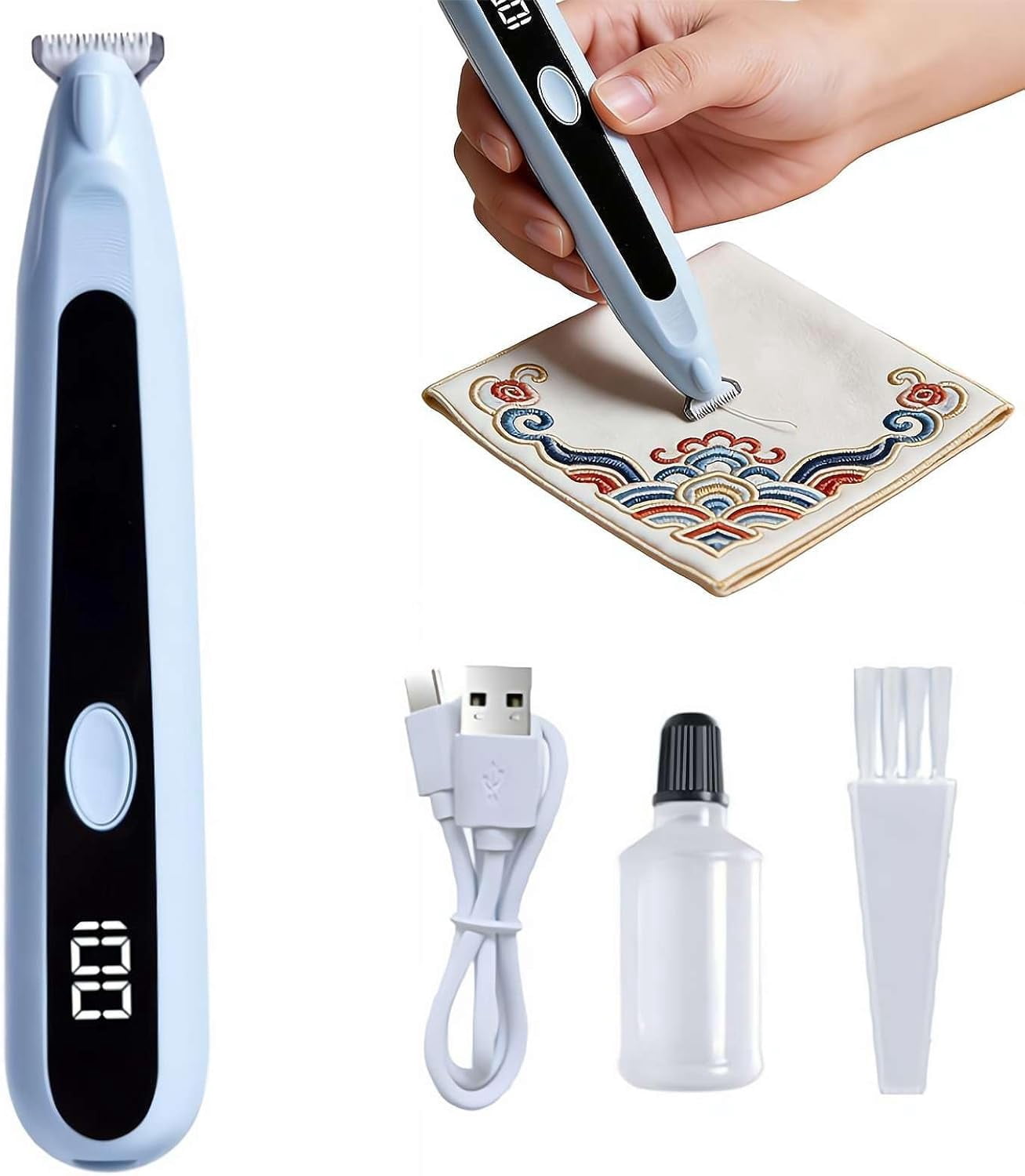 Electric Seam Ripper | Stitches Eraser for Embroidery, Seam Rippers Sewing Thread Eraser, Professional Ripper Remover for Tailors Quilters Sewers Fiber Artists Custom Makers Workshops
