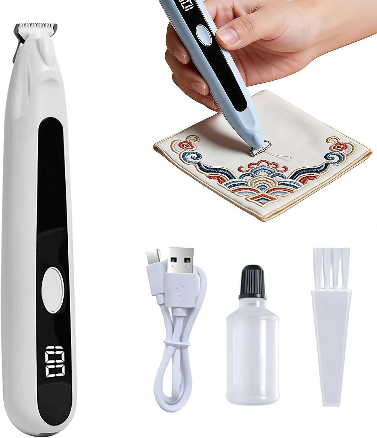 Electric Seam Ripper | Stitches Eraser for Embroidery, Seam Rippers Sewing Thread Eraser, Professional Ripper Remover for Tailors Quilters Sewers Fiber Artists Custom Makers Workshops