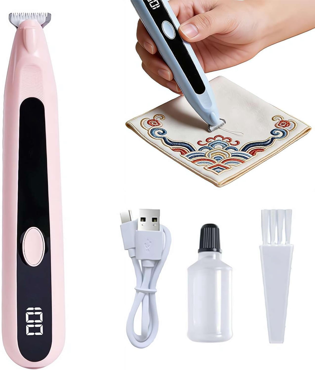 Electric Seam Ripper | Stitches Eraser for Embroidery, Seam Rippers Sewing Thread Eraser, Professional Ripper Remover for Tailors Quilters Sewers Fiber Artists Custom Makers Workshops