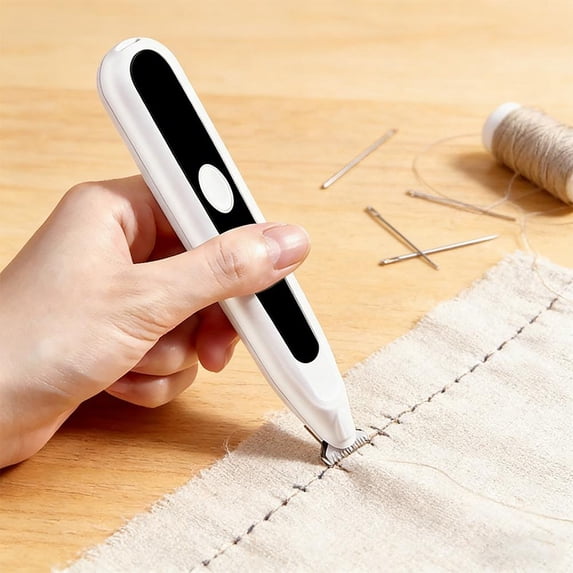 Electric Seam Ripper & Thread Trimmer – Precision Tool for Embroidery & Fabric Crafting