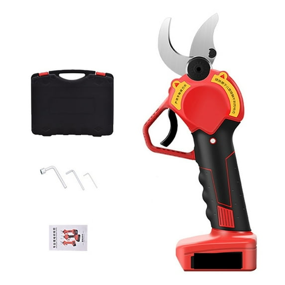Electric Secateurs, 21V Cordless Pruner Shear Efficient Fruit Tree Bonsai Pruning Electric Prune Scissors Branches Cutter Tree Landscaping Trim Tool ,Increased Precision