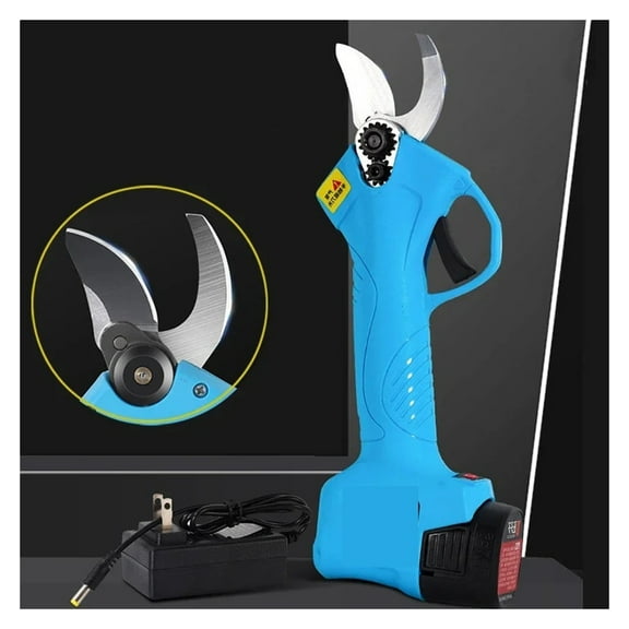 Electric Secateurs, 25mm Cordless Electric Pruner Pruning Shears Sharp Blade Porbable Efficient Tree Bonsai Pruning Branche Cutter Electric Pruner ,Increased Precision