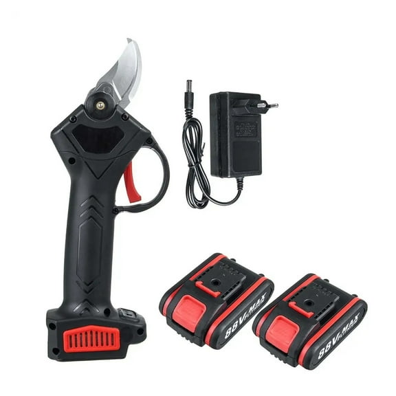 Electric Secateurs, 88V Cordless Pruner Lithium-ion Pruning Shear Efficient Fruit Tree Bonsai Pruning Electric Tree Branches Cutter Landscaping ,Increased Precision