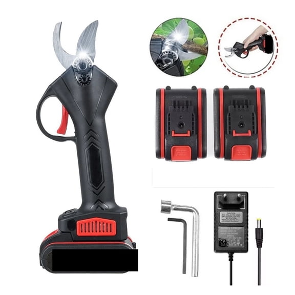 Electric Secateurs, Cordless Electric Pruning Shears For Recharable Secateur Pruner Bonsai Cutter Branches Scissor Garden Power Tool ,Increased Precision