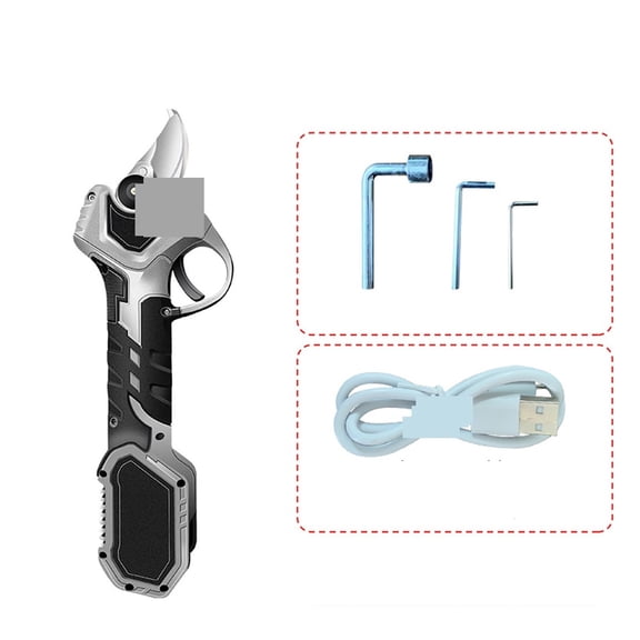 Electric Secateurs, Electric Pruning Shears 25mm Cutting Diameter Sharp Blade Lightweight Cordless Pruner Handheld Power Pruner For Gardening Tree ,Increased Precision