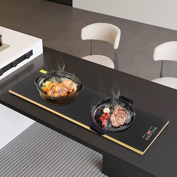 Electric Server Warming Tray, Electric Warming Tray, Food Warming Tray with Smart Display