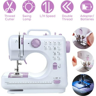VIFERR Portable Sewing Machine, Mini Sewing Machine Handheld Electric  Sewing Machines 12 Stitches for Beginners Kids - Blue 