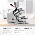 thumbnail image 1 of Electric Shaved Ice  with 3 Blades, 300W Snow Cone Maker for Home and Commercial Use, 1 of 6