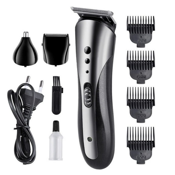 Electric Shaver For Men Rechargeable Beard Clipper Hair Trimmer Nose Hair Kit Eyebrow Trimmer Shaving Machine 10ml T Edge Trimmers Mgk5080 Mens Shavers Electric Lawnmower Small for Facial Hair Shaving