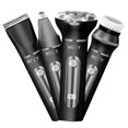 thumbnail image 1 of Electric Shaver Razor Cordless Beard Trimmer for Men Nose Hair Trimmer 3 in 1 Trimmer Grooming Kit Plus 1 Facial Cleansing Brush Waterproof USB Rechargeable Dry Wet, 1 of 6