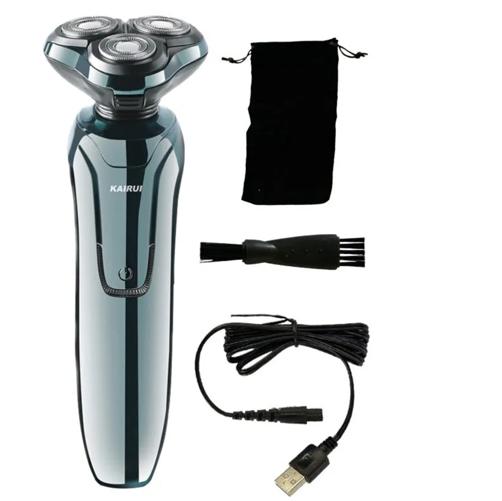 Electric Shaver Rotary Shaver Electric Razor Beard Trimmer Rechargeable ...
