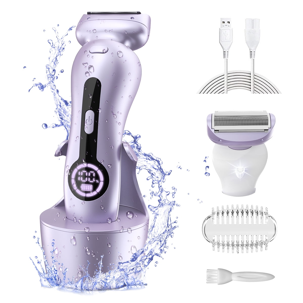 Women's Electric Shaver, Waterproof, Recharge