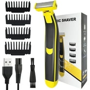 Optimus Curve Rechargeable Triple Wet/dry Men's Shaver, Black/silver ...