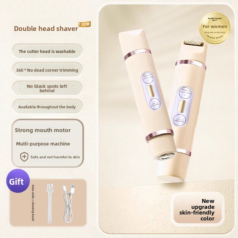 Electric Shaver for Men and Women, Private Area Pubic Hair Trimmer, Shaving Tool, Intimate Hair Removal Device