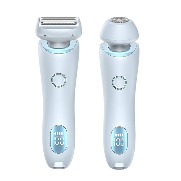 Electric Shaver for Private Parts, Double-Headed Hair Removal Device, Pubic Hair Trimmer, Electric Razor for Women