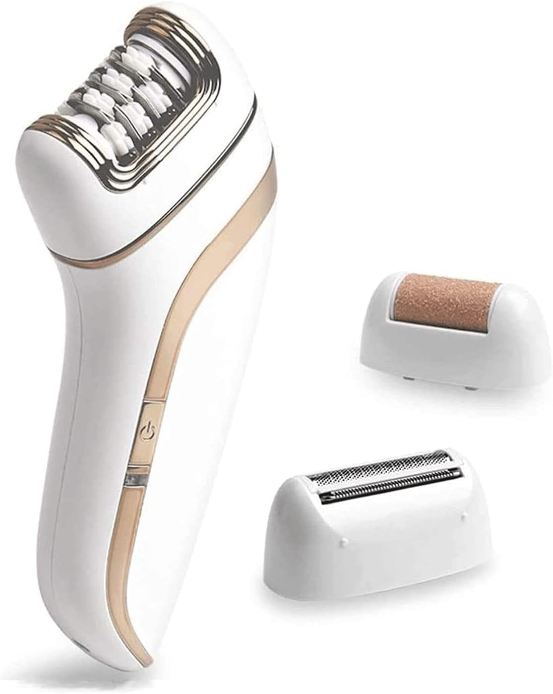 Electric Shaver for Women, 3 in 1 Epilator Hair Remover Cordless Including Electric Razor, Foot Callus Remover