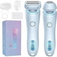 thumbnail image 1 of Electric Shaver for Women, Electric Shaver and Razor Rechargeable 2-in-1 Body and Facial Epilator, 1 of 5