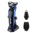thumbnail image 1 of Electric Shavers for Men,Rechargeable Electric Rotary Cordless Shaver Wet&Dry Waterproof Electric Razor for Men with 4 Rotating Heads,Trimmer for Dad Husband,Christmas Gift, 1 of 6