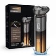 thumbnail image 1 of Obacre Electric Razor for Men,3D Floating Men's Rotary Shavers,Wet/Dry for Beard,IPX7 Waterproof Hygiene Trimmer,LED Display,USB-C Fast Charging,Travel Lock,Travel Trimmer Grooming Set, 1 of 8