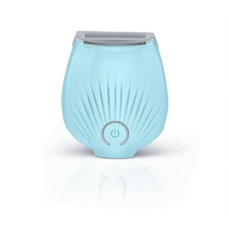 Electric Shavers for Women Ladies or Womens Shaver Hair Razor Trimmer Shell Shape Rechargeable Wet and Dry Use- Blue