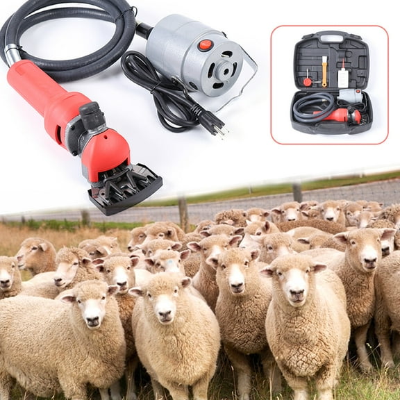 Electric Sheep Shears 10*3.5*3.9inch for Shearing Various Types of Sheep Mianyang, Tibetan Sheep, Hu Sheep, Goats