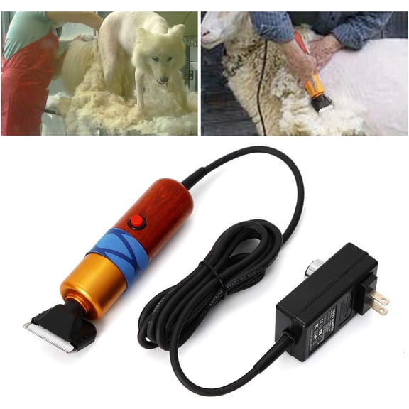 Electric Sheep Shears 200W Portable Animal Hair Fur Grooming Clippers for Horse Coats Alpacas Cattle and Dogs Farm Livestock Pet Supplies US Shipping