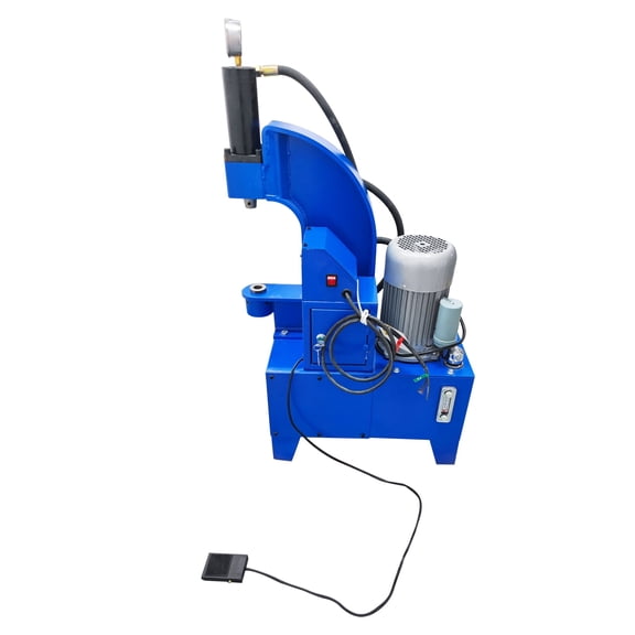 Electric Sheet Riveting Machine Hydraulic Rivet Machine with 2 Punches and 3 Rivet Heads 220V