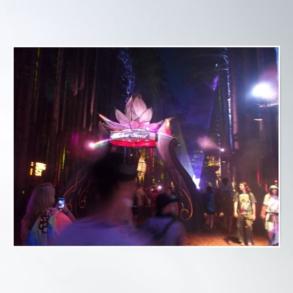 Electric Sherwood Poster Wall Art, Modern Wall Decor, 8x12 UNFRAMED