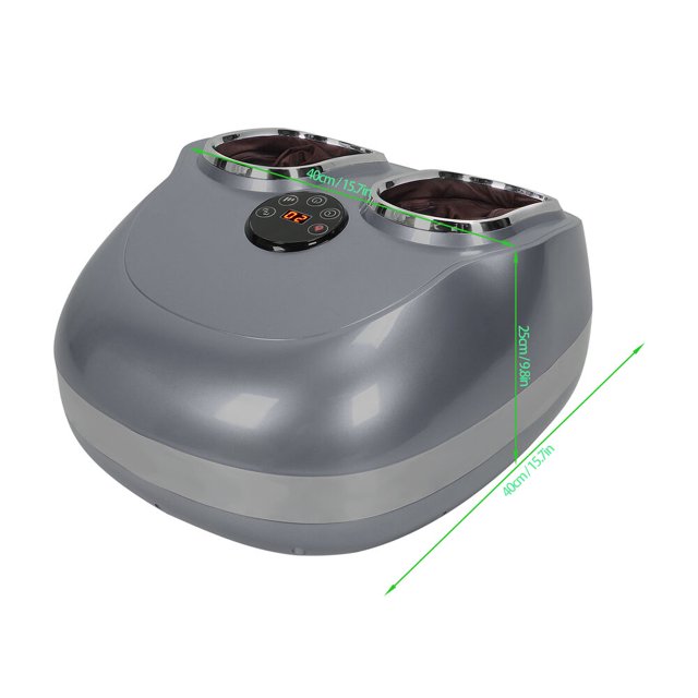 Electric Shiatsu Foot Scraping Massager Machine w/Heat for Muscle