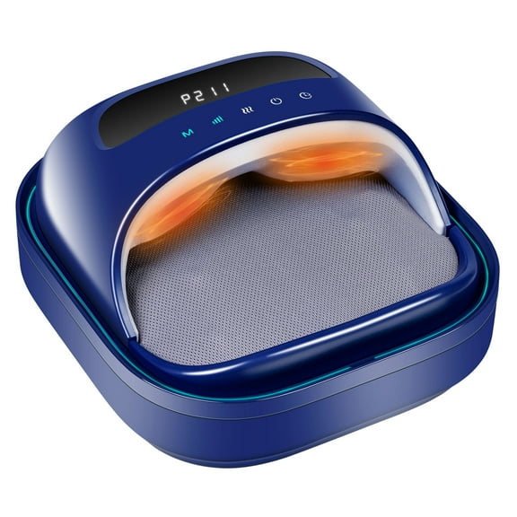 H&B Luxuries Shiatsu Foot Massager for Foot Pain Relief, Electric Heated Foot Massager, Deep Tissue Kneading Feet Forefoot Massage Machine Compression, Ideal for Men, Women, Parents and The Elderly