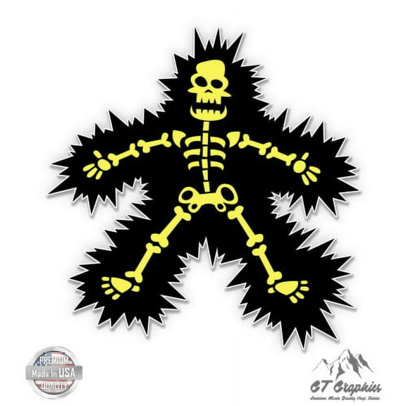 Electric Shock Zapped - 3" Vinyl Sticker - For Car Laptop I-Pad Phone Helmet Hard Hat - Waterproof Decal