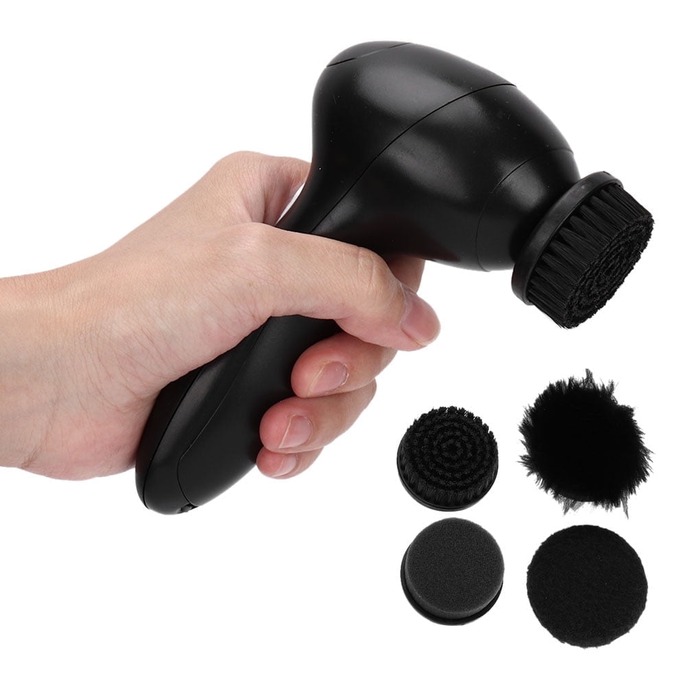 Electric Shoe Cleaner Brush Electric Shoe Polisher Brush Shoe Shiner Dust Cleaner Portable Wireless Leather Cleaner Care Kit for Leather Shoes Walmart