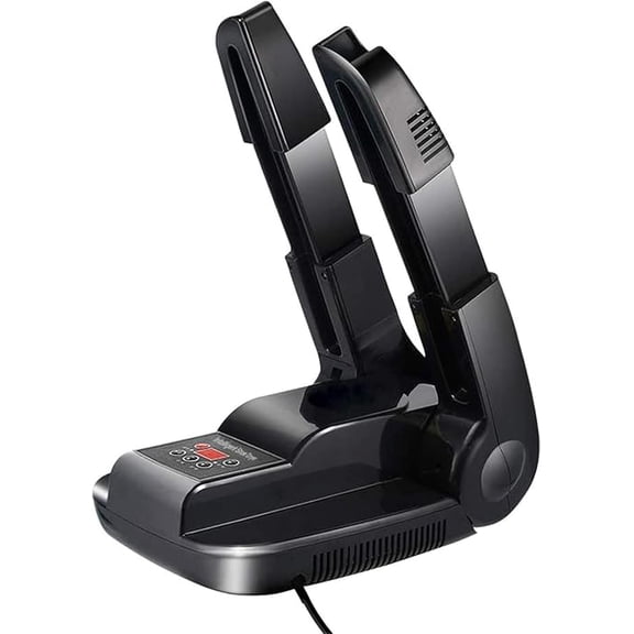 Electric Shoe Dryer With Ozone Deodorizer, Glove Dryer & Boot Warmer with Heat Blower, Portable Adjustable Rack and Timer, Folding Design & Quick Drying for Shoes, Gloves, Hats, Socks, Ski Boots Blac