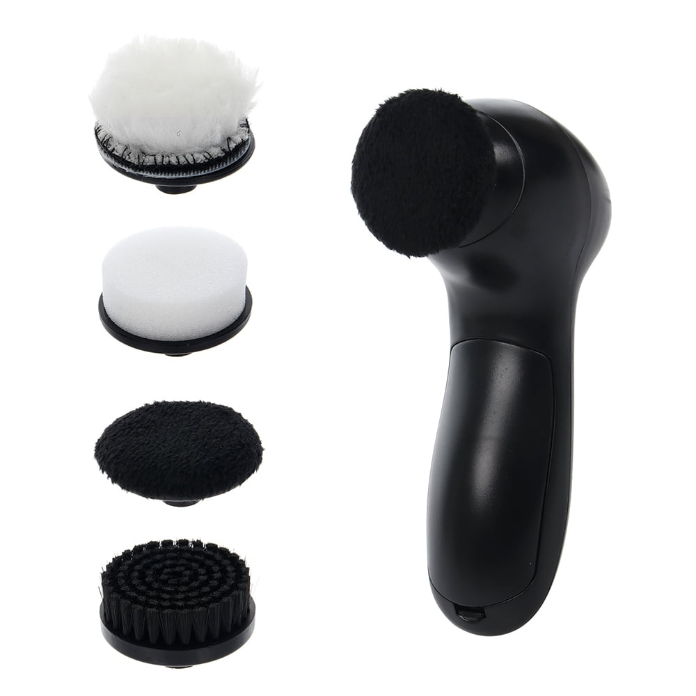Electric Shoe Polisher Shoes Scrubber Portable Handheld Shoe Cleaning