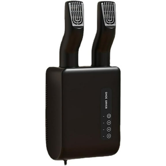 Electric Shoes Dryer, Boriyuan Wall Mounted Electric Socks Gloves Dryer, 3 Timing Boot Drying Machine for Home, Shoe Dryer for Boots Socks (Black)