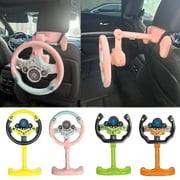 Electric Simulation Steering Wheel Toy With Sound And Light Educational Car Toy Child Car Simulation Toy