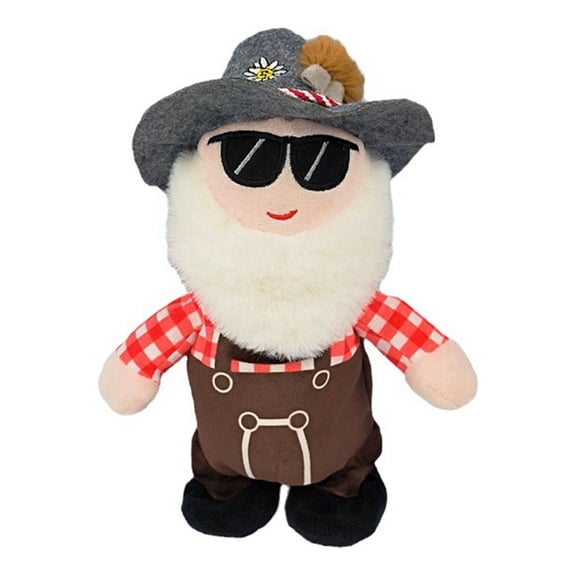 Electric Singing Dancing Santa Claus With Sunglass Interactive Christmas Plush Toys Animated Stuffed Animal Gift for Kids
