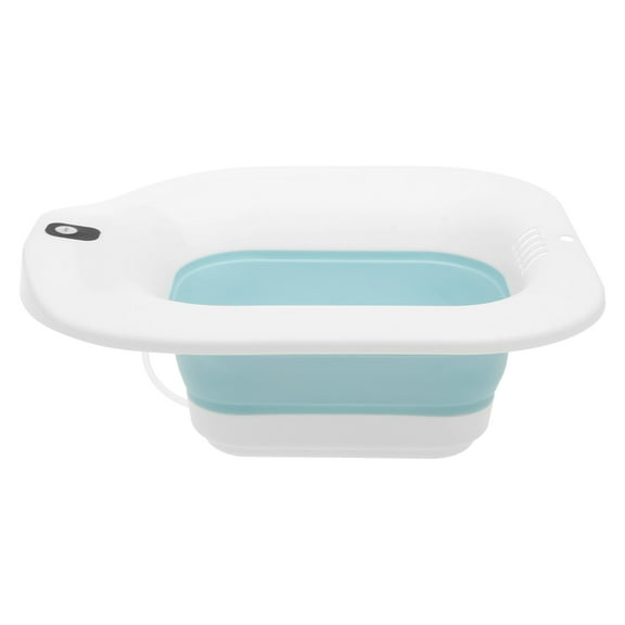 Electric Sitz Bath Adjustable Water Spray 300 lbs Load Capacity Foldrable Portable Hip Bath Bowl for Hemorrhoid Postpartum