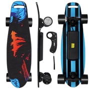 EBOSSOM Electric Skateboard with 350W Motor, 27 Eboard with Remote Control, 4 Modes Max 10Mph, 8 Layers Deck,Gifts for Beginners and Teens,ES6 SE