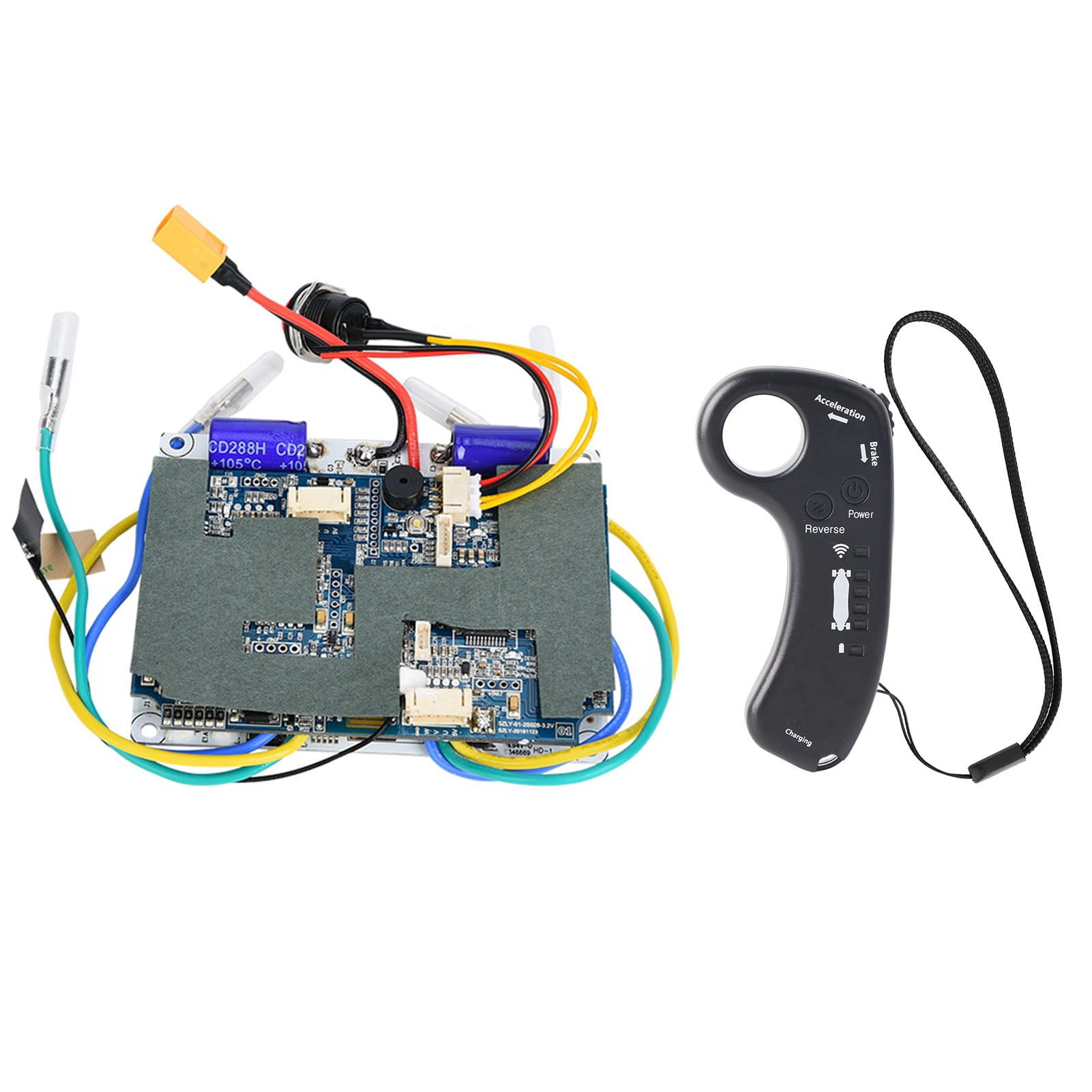 Kuuleyn Dual Motor Controller – 24V/36V ESC Mit Fernbedienung Für E-Skateboard & Longboard