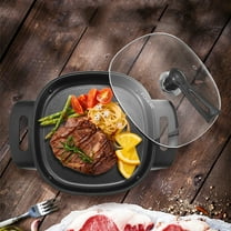 Utopia Kitchen Chefs Pan 2 Piece Set– Professional 6.5 inch and 12.5 inch  Chef's Pan – Suitable for all Stovetops – Camp Fire Frying Pan – Safe  Indoor and Outdoor Cookware (Black) - Yahoo Shopping